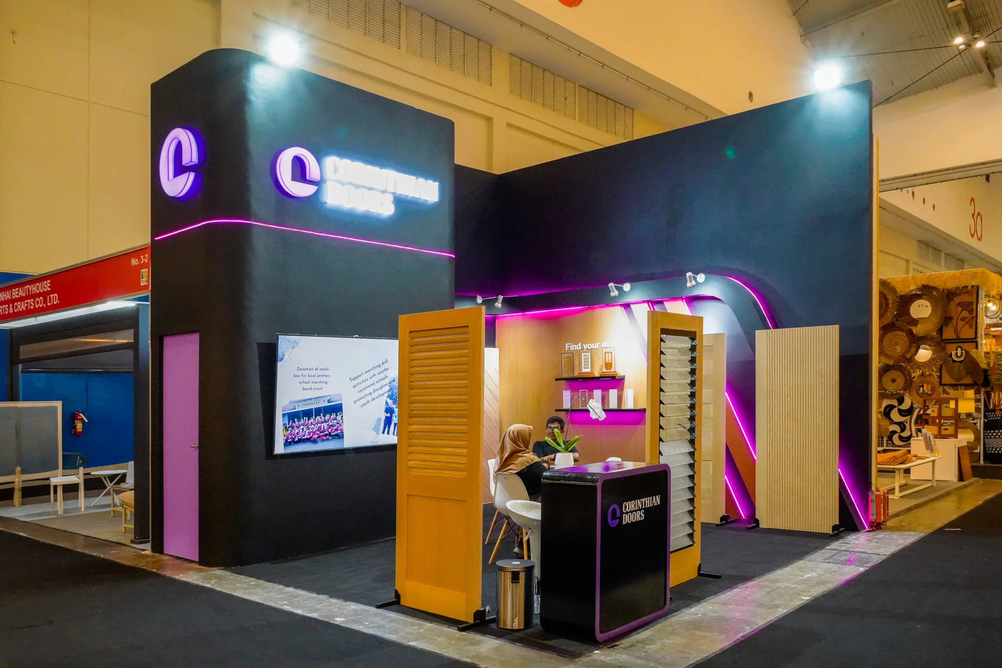 Corinthian Doors – IFEX 2026 Angle 1