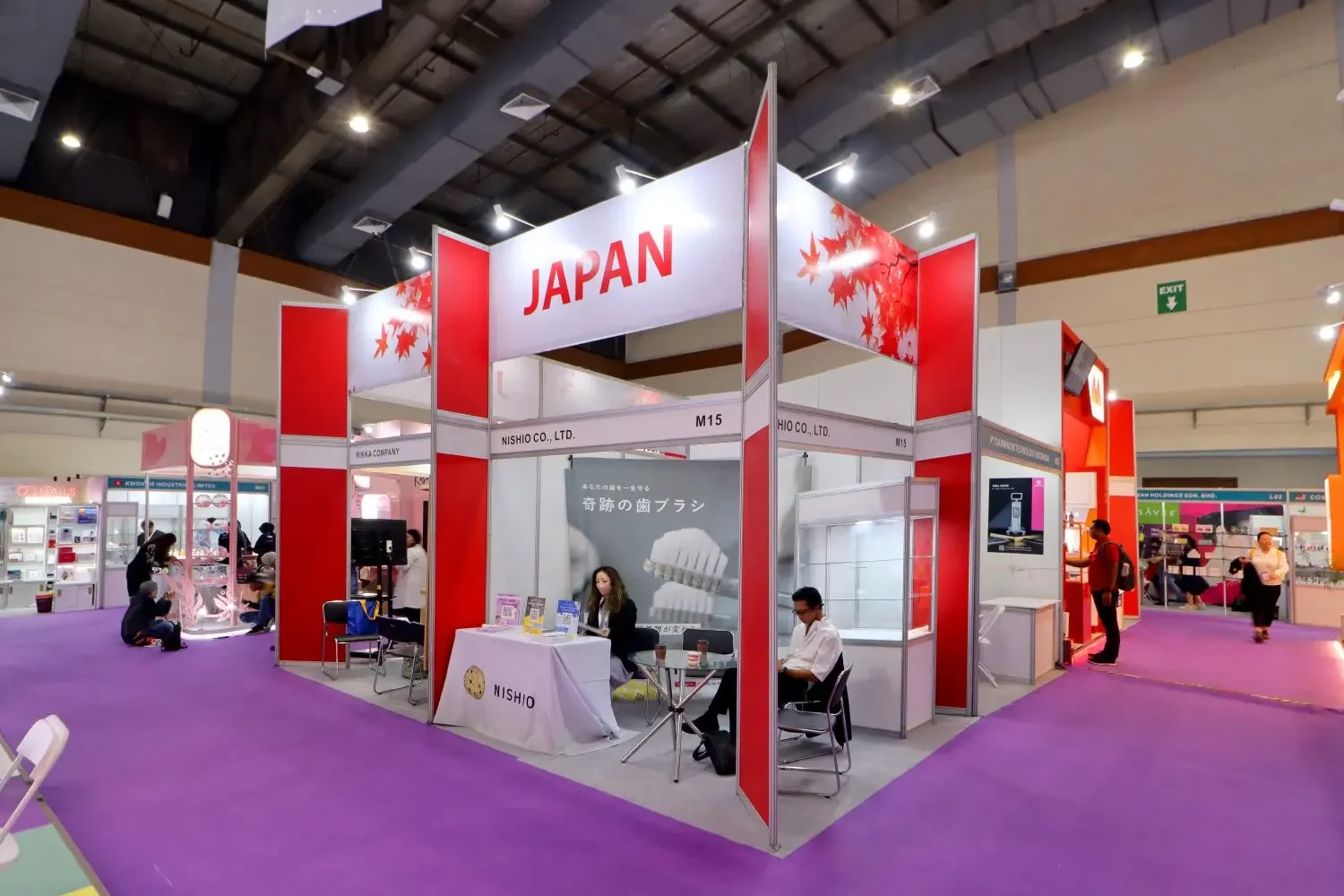 Japan Paviliun –  COSMOBEAUTE INDONESIA 2024 Angle 1