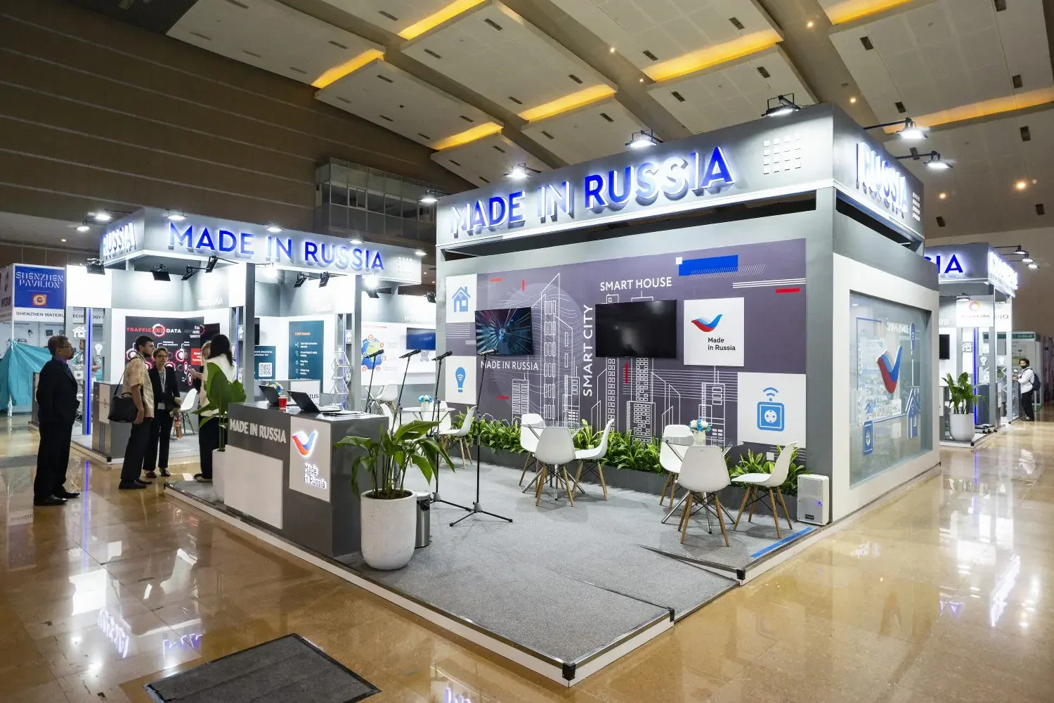 Russia Pavilion – Solartech 2024 Angle 1