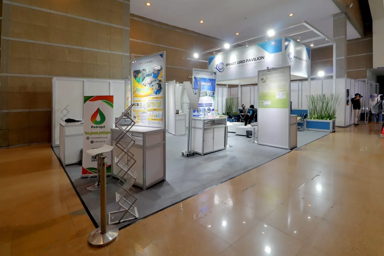 Smart Grid Pavilion – MINING 2025 Angle 1