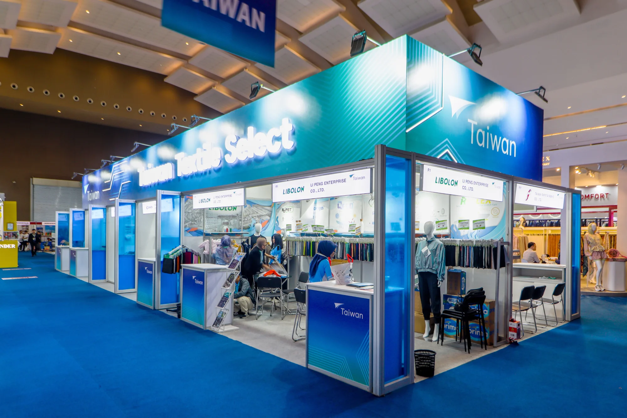 Taiwan Paviliun – INTERTEX 2026 Angle 2